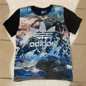 Adidas Mountain Clash Print T-Shirt